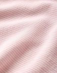 Image of feeder stripe pale mauve/white fabrication