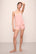 Model wears Frida TENCEL™ Modal Cami & Shortie Short PJ Set in Silver Pink/Ivory.