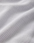 Image of Feeder Stripe White/Peppercorn fabrication
