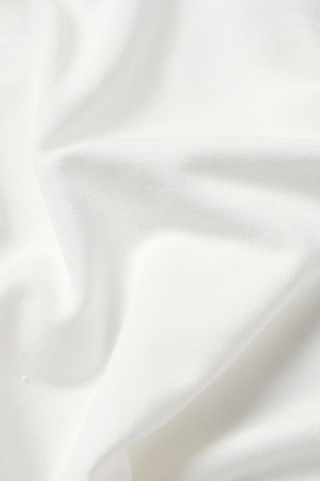 Detail fabric shot of Gisele TENCEL™ Modal Shortie Short PJ Set in Pure Ivory/Navy
