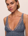 Model is wearing Georgina TENCEL™ Modal Slip in Peppercorn